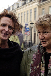 Karina van Santen en Martine Vosmaer