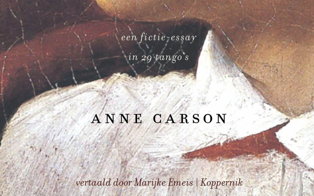 De schoonheid van de echtgenoot – Anne Carson
